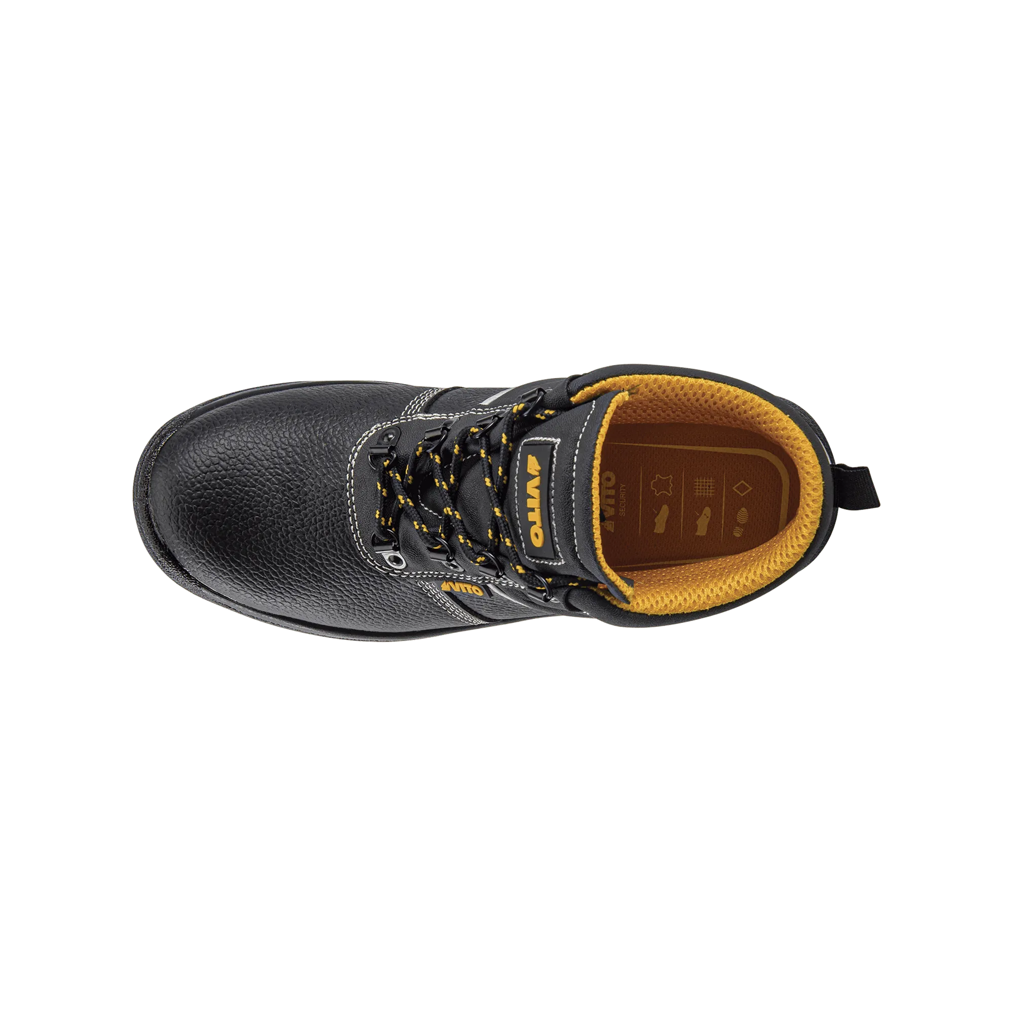 B114HRO S3 Sicherheitsstiefel – Klassisches Design, Aus Leder, Mit Stahlkappe (T41)