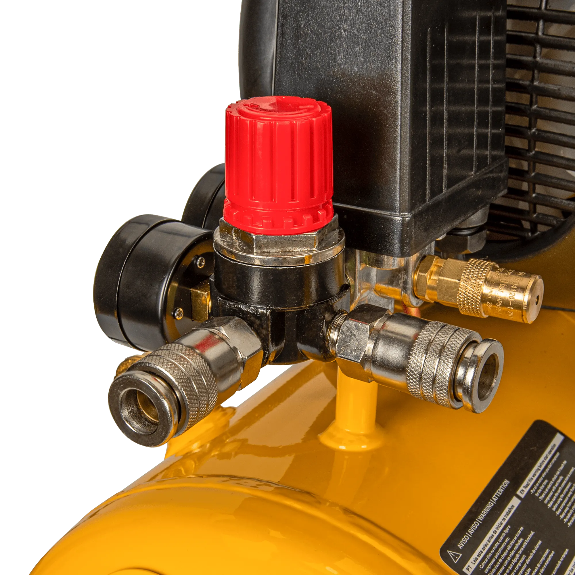 Compressore Elettrico A Cinghia VITO 2,5 CV / 50 Litri – 1,9 KW, 8 Bar, Monofase 230V, Per Officina E Professionisti