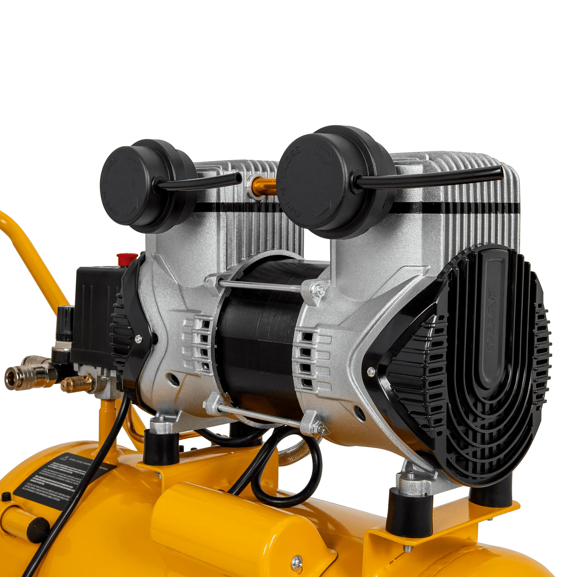 Compresseur D'Air Tête De Pompe 1500W 220V – Moteur Cuivre Pur, Silencieux, 2800 Tr/min – Idéal Garage, Atelier, Pneus !