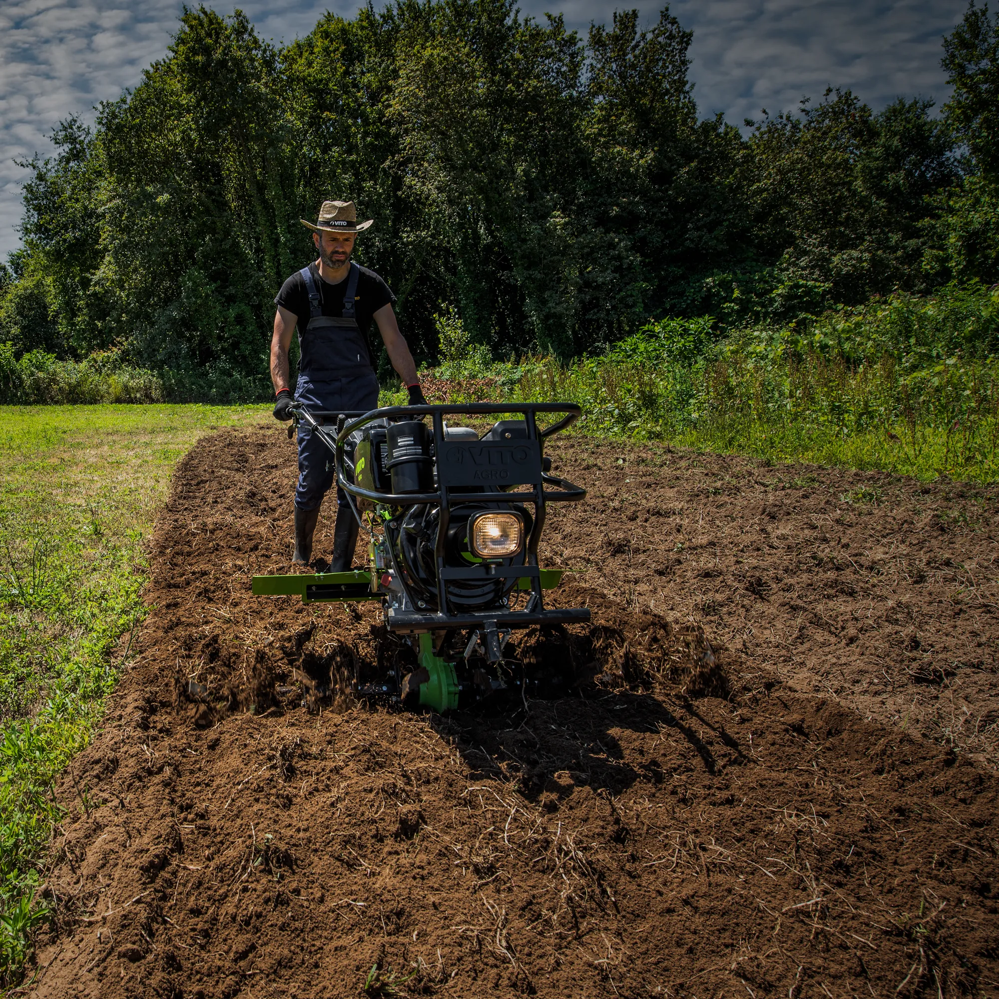 VIMEDTD12A | Diesel Tiller With Direct Transmission - 12Hp | VITO
