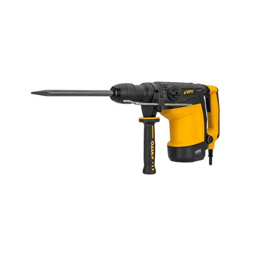 Marteau Perforateur Matrix 850W - Boîtier Avec Accessoires : 3 Forets Béton 8/10/12 Mm, 2 Burins - Puissance Impact 4J, 3400 Coups/min - Mandrin SDS Plus - Pour Perçage Béton Et Burinage
